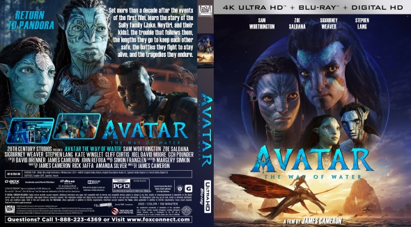 CoverCity DVD Covers Labels Avatar The Way Of Water 4K
