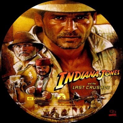 CoverCity - DVD Covers & Labels - Indiana Jones and the Last Crusade 4K
