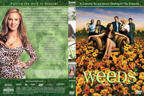 Weeds - Season 2 - part of a spanning spine set
