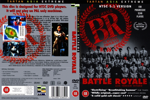 CoverCity - DVD Covers & Labels - Battle Royale