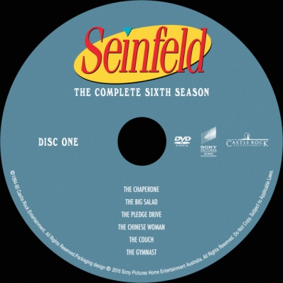 Seinfeld - Season 6; disc 1