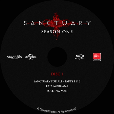 Sanctuary - Season 1; disc 1