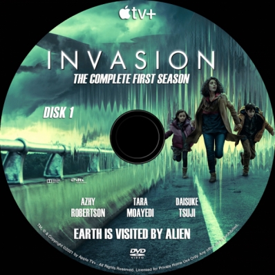 CoverCity - DVD Covers & Labels - Invasion - Season 1; disk 1