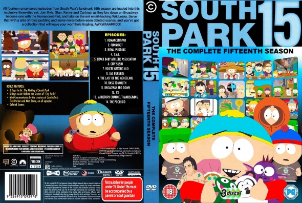 CoverCity - DVD Covers & Labels - South Park - Season 15