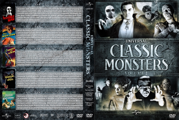 Universal Classic Monsters Collection - Volume 2