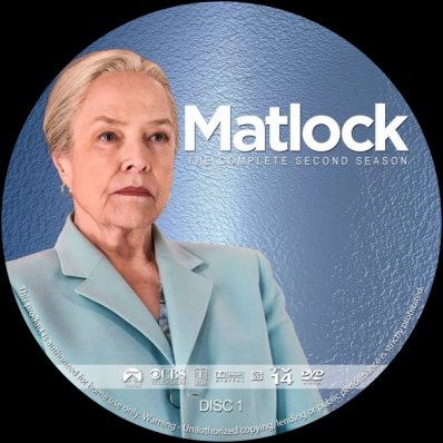 Matlock - Season 2, Disc 1