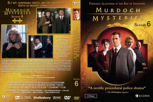 CoverCity - DVD Covers & Labels - Murdoch Mysteries - Season 6