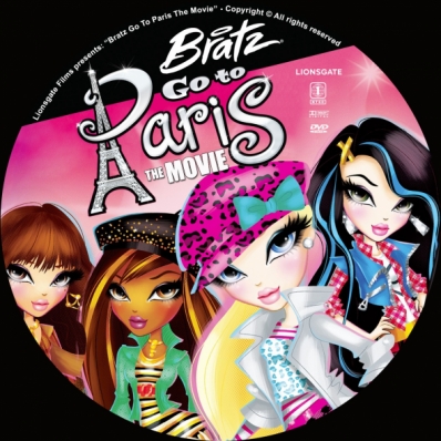 Covercity - Dvd Covers Labels - Bratz Go To Paris The Movie
