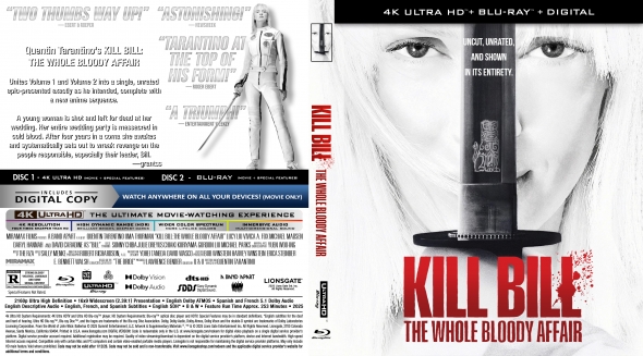 Kill Bill The Whole Bloody Affair 4k