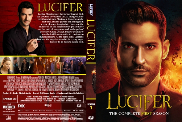CoverCity DVD Covers Labels Lucifer Season 1