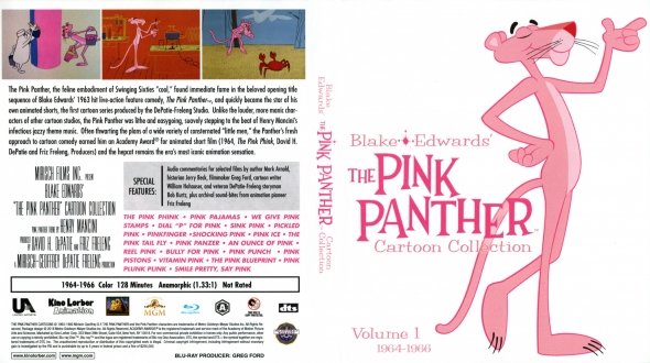 Pink Panther Cartoon Collection Volume 1