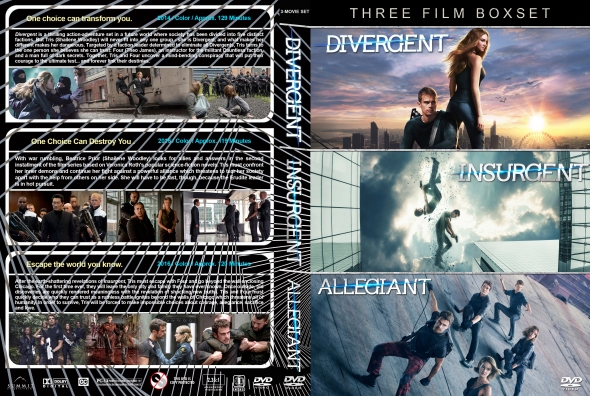 Divergent / Insurgent / Allegiant Triple Feature