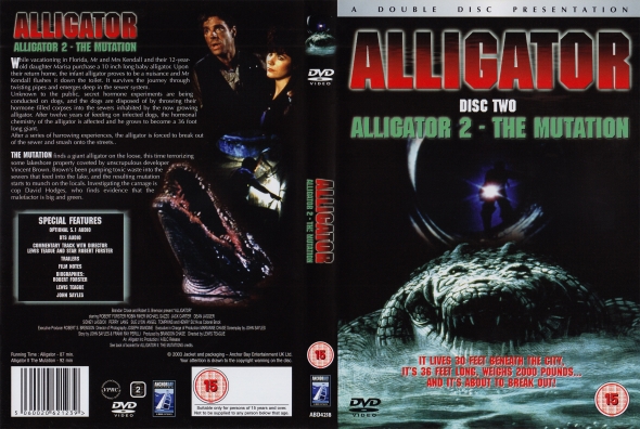 CoverCity - DVD Covers &amp;amp; Labels - Alligator / Alligator 2 - The Mutation