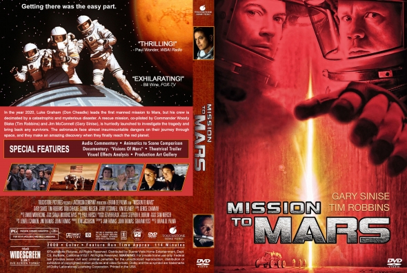 CoverCity - DVD Covers & Labels - Mission to Mars