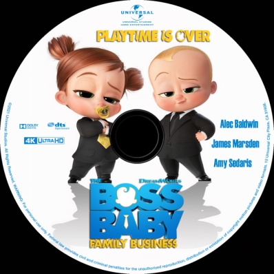 The Boss Baby: Family Business 4K