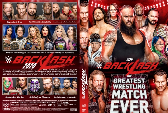 Covercity Dvd Covers Labels Wwe Backlash