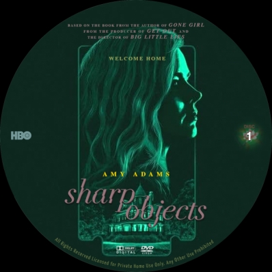 Sharp Objects - Season 1; disc 1