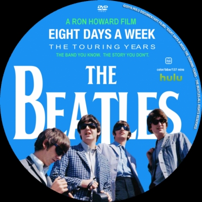 Covercity Dvd Covers Labels The Beatles Eight Days A Week The Touring Years