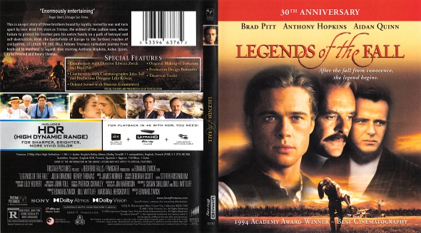 Legends Of The Fall 4K