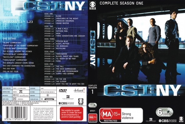CSi: NY - Season 1