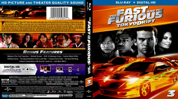 The Fast and the Furious: Tokyo Drift [Blu-ray] DVDs