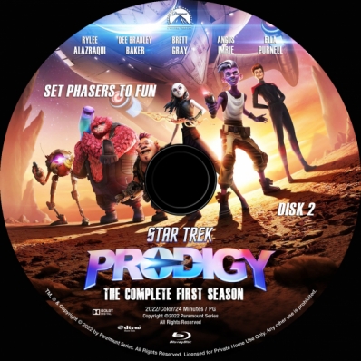 Star Trek: Prodigy - Season 1; disk 2