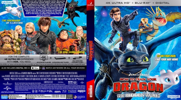 How to Train Your Dragon: The Hidden World 4K