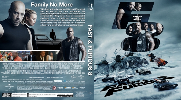 Fast & Furious 8 DVD + digital download [2017]