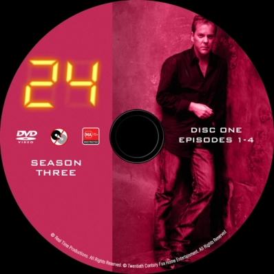 24 - Season 3; disc 1