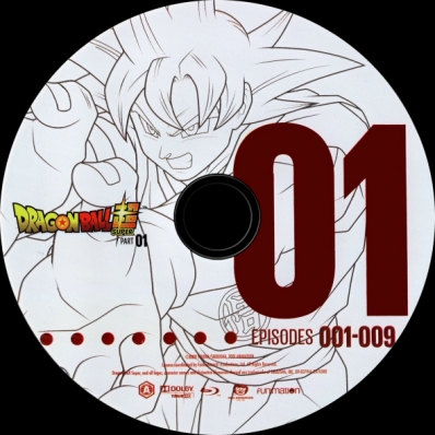 Dragon Ball Super - Season 1; disc 1