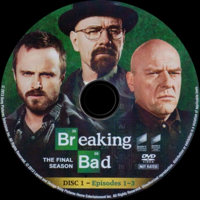 Breaking Bad - Final Season; disc 1
