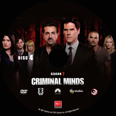 Criminal Minds - Season 7; disc 4