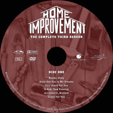 Home Improvement - Season 3; disc 1