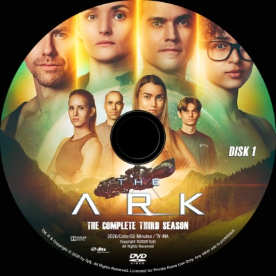 CoverCity - DVD Covers & Labels - The Ark - Season 3; disk 1