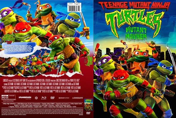 Teenage Mutant Ninja Turtles: Mutant Mayhem [DVD]