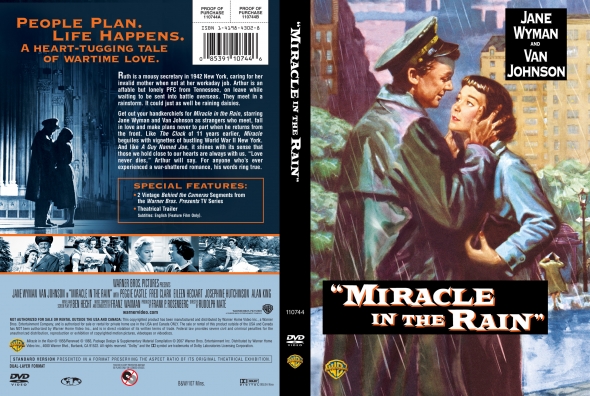 CoverCity DVD Covers & Labels Miracle in the Rain