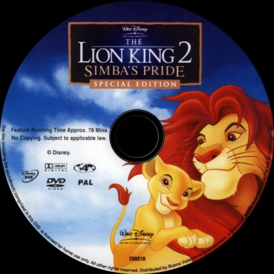 CoverCity - DVD Covers & Labels - The Lion King 2: Simba