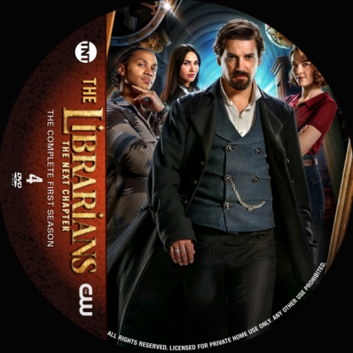 The Librarians:The Next Chapter - Season 1; disc 4