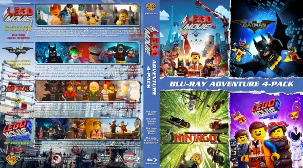Lego Movie 4-Pack