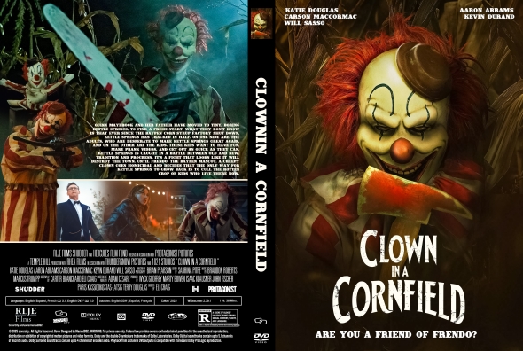 Clown in a Cornfield