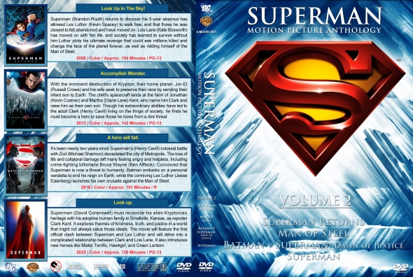 Superman Motion Picture Anthology - Volume 2