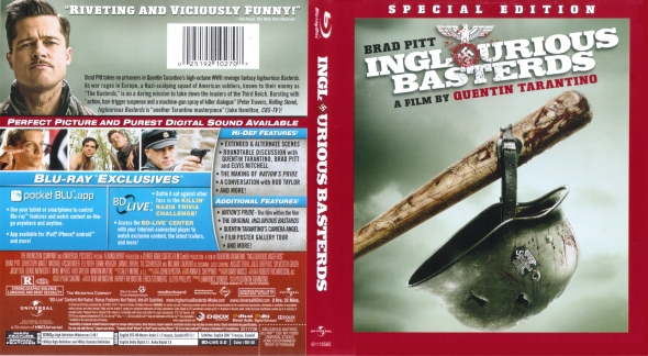 Inglorious Basterds Special Edition Bluray