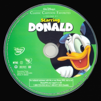 Walt Disney's Classic Cartoon Favorites - Volume 2 -Starring Donald