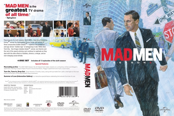 CoverCity - DVD Covers & Labels - Mad Men - Season 6