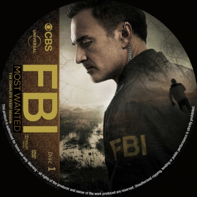 FBI Most Wanted - Season 1; disc 1