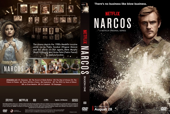 Neem de telefoon op Verzorgen echo CoverCity - DVD Covers & Labels - Narcos - Season 1