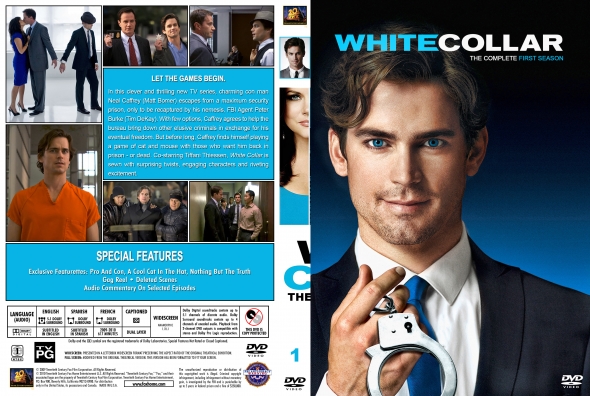 CoverCity - DVD Covers & Labels - White Collar - Season 1 (spanning spine)