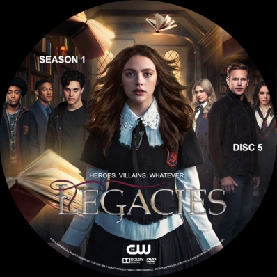 Legacies - Season 1; disc 5