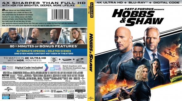 Fast & Furious Presents: Hobbs & Shaw 4K