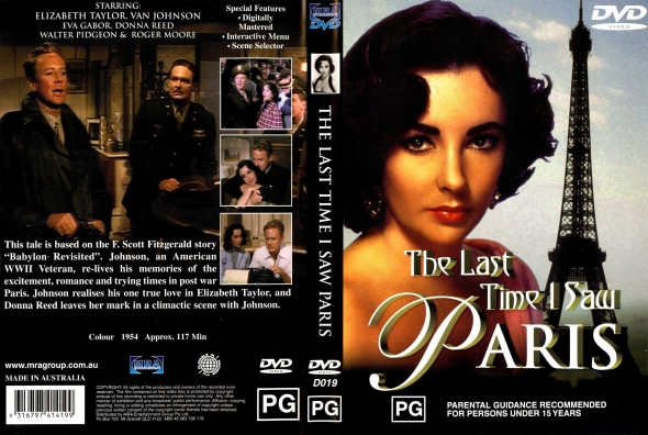 CoverCity - DVD Covers & Labels - The Last Time I Saw Paris